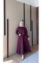 Molly Nelly Women's Voile Shawl Hijab Dress - 5