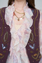 Women's Beaded and Sequined Flowy Vest - 2