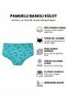 6-Pack Seher Women's High Waist Bato Panties Cotton Printed - 5