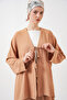 Women's Ayrobin Kimono Pants Double Set 6739 - Biscuit - 2