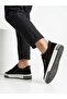 Men's Black Orthopedic Sole Genuine Leather Sneaker Shoes - 3