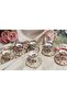 Endulus Porcelain Hand-Painted 6-Piece Cup and Delight Bowl Set - 2