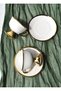 4 Piece 2-Person Porcelain Gilded Coffee Cup Gold Footed Coffee Cup 90 ml - Heva - 4