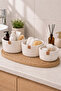 3-Piece Knitted Basket Set |   Decorative Organizer |   Multi-Purpose for Bathroom, Kitchen, Baby Room - 2