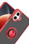 Gldisptm New Galaxy A07 4g Montreal Silicone Cover with Ring (22240) - Red - 2