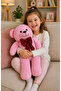 Cute Design 80 cm Plush Teddy Bear with Bow Tie - Safe Toy for Children