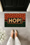 Modern Digital Printing Hop! Written Door Mat 70X45 cm Door Mat - 2