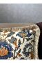 غطاء وسادة من الحرير المخملي المستورد مع شراشيب، مقاس 30x50 مستطيل الشكل - موديل Blend-9407 - 5