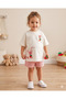 Oversize Baby Kids T-Shirt Strawberry Milk Printed Unisex Cotton Summer Comfortable Cut T-Shirt