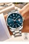 Men's Watch with Metal Case - Strap 3 Atm Water Resistant - 3