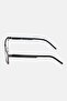 Men WRJ1775S Rectangular Reading Glass, Gunmetal - 4