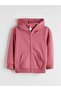 Hooded Long Sleeve Baby Girl Zippered Sweatshirt (W5)
