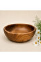 Natural Walnut Wood Bowl – Handmade Salad & Presentation Bowl - 2
