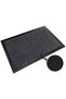 Home Moisture and Dust Absorber Gray Outdoor Door Mat 40X60 cm