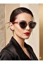 Cat Eye Sunglasses with Uv400 Glass