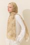 Monaco Kraş Shawl - Butter Yellow