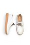 Genuine Leather Women's Ballerina Shoes Orthopedic Comfortable Elastic Daily Classic Stylish Stitched Rubber Sole - 3