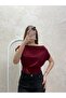 Women's Sandy Fabric Lace Detailed Blouse 208 - 4
