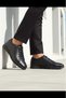 8386 Genuine Leather Non-Slip Sole Men's Casual Shoes - Rubber Laced Orthopedic Sole Men's Leather Shoes - 4
