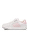 White Pink Velcro Lightweight Flexible Girls' Sports Shoes 752 F - 4