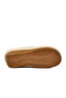 Beige Women's Wedge Heel Slippers - 5