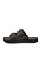 Black Women's Flat Slippers - 4