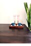 Natural Wooden Decorative Presentation Tray 27X20 cm – Handmade Stylish Serving & Organizing Tray - 2