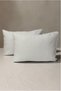 Seranova Bordered 2 Pieces 50X70 Pillowcases 100% Cotton Covered Hotel Type Durable - 5