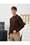 Oversized Sweater with Thick Line Detail - 3