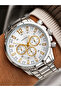 Men's Wristwatch Steel Band Premium Design Gift Boxed