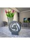 3 Vav, Modesty and Devotion Symbol Table Lamp