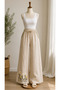 İşlemeli Tencel Pantolon - 4
