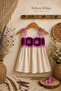 (12-36 Months) Authentic 100% Cotton Knitted Detailed Şile Cloth Dress - 2