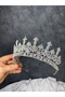 Classic Zircon Stone Bridal Crown Wedding Hair Accessory Offers Timeless Elegance - 2