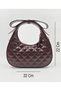 Women's Shoulder Bag Crossbody Bag Faux Leather Baguette Hand and Shoulder Bag - 6