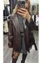 Leather Jacket with Tie-Up Detail - 4