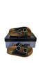 Black Double Buckle Soft Orthopedic Daily Slippers with Staple Detail - 4