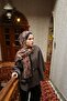 Amore Ivy Pattern Shawl - Dark Mink-Tile - 2