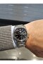 Automatic Black Dial with Calendar Steel Bracelet 3 Atm Water Resistant Men Wristwatch