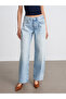 72321 100% Cotton Low Waist Straight Fit Jeans-Blue - 3