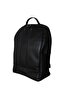 Genuine Leather Notebook Backpack Black Color Krispy Nbçspf2Fm44