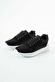 Black and white knitwear men's sneaker - 6