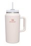 Stanley Quencher H2.0 Flow State Tumbler 40 oz Car Cup Holder Friendly Vacuum Insulated with Handle and Straw