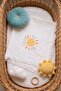 Sun Printed 100% Cotton 4 Layer Muslin Baby Blanket 90X110 cm