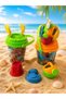 Educational Bucket Sand Set Toy |   Beach & Garden Play Set Shovel Rake Watering Can Mold Set |   Children's Sand Toy Colorful - 2