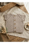 Natural Yarn Hand Knitted Baby Vest – Anti-Allergic, Soft & Breathable - 4