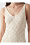 V-Neck Openwork Fringed Beach Dress - 2