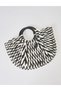 Wicker Handbag Black - 4