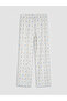 V-Neck Printed Maternity Pajama Set - 5