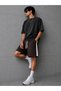 Men's Lycra Combed Cotton Striped Detail Shorts - 2